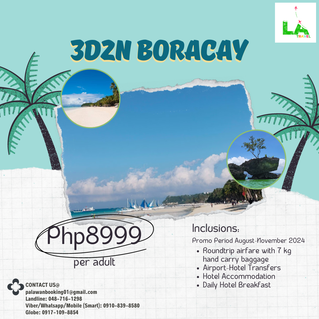 3D2N BORACAY PACKAGE