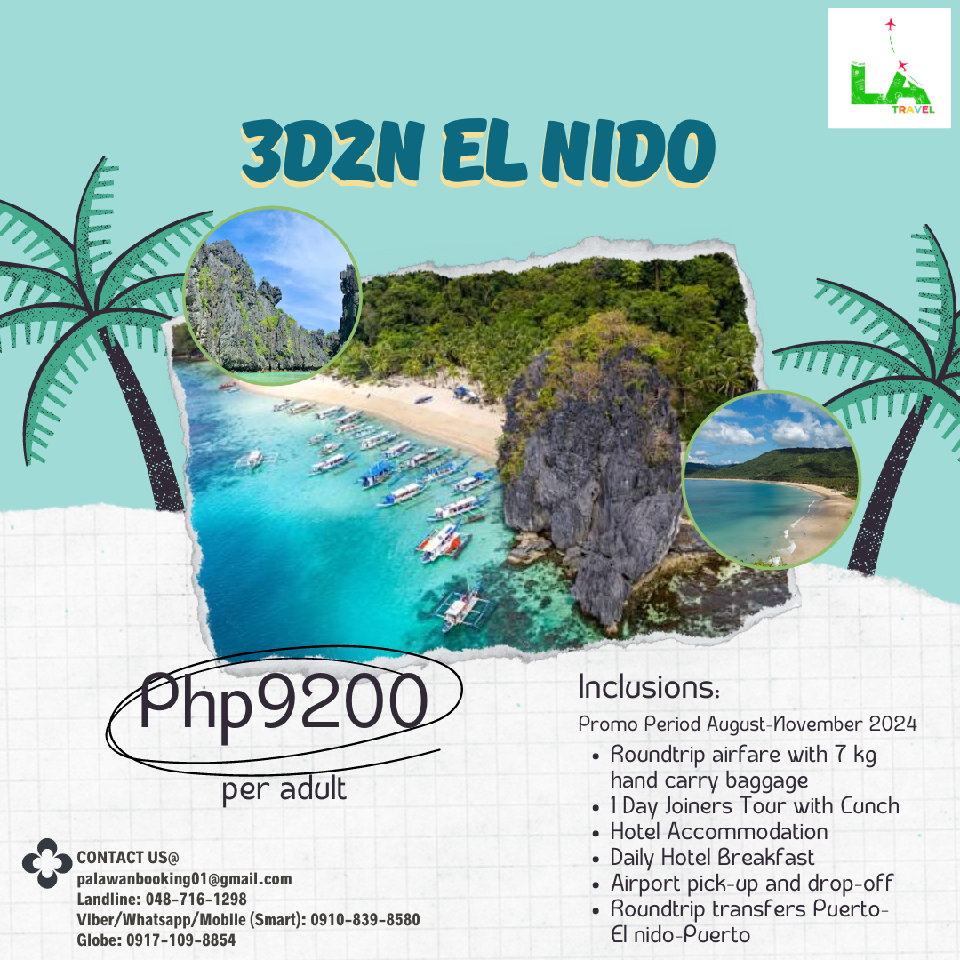 3D2N EL NIDO PACKAGE