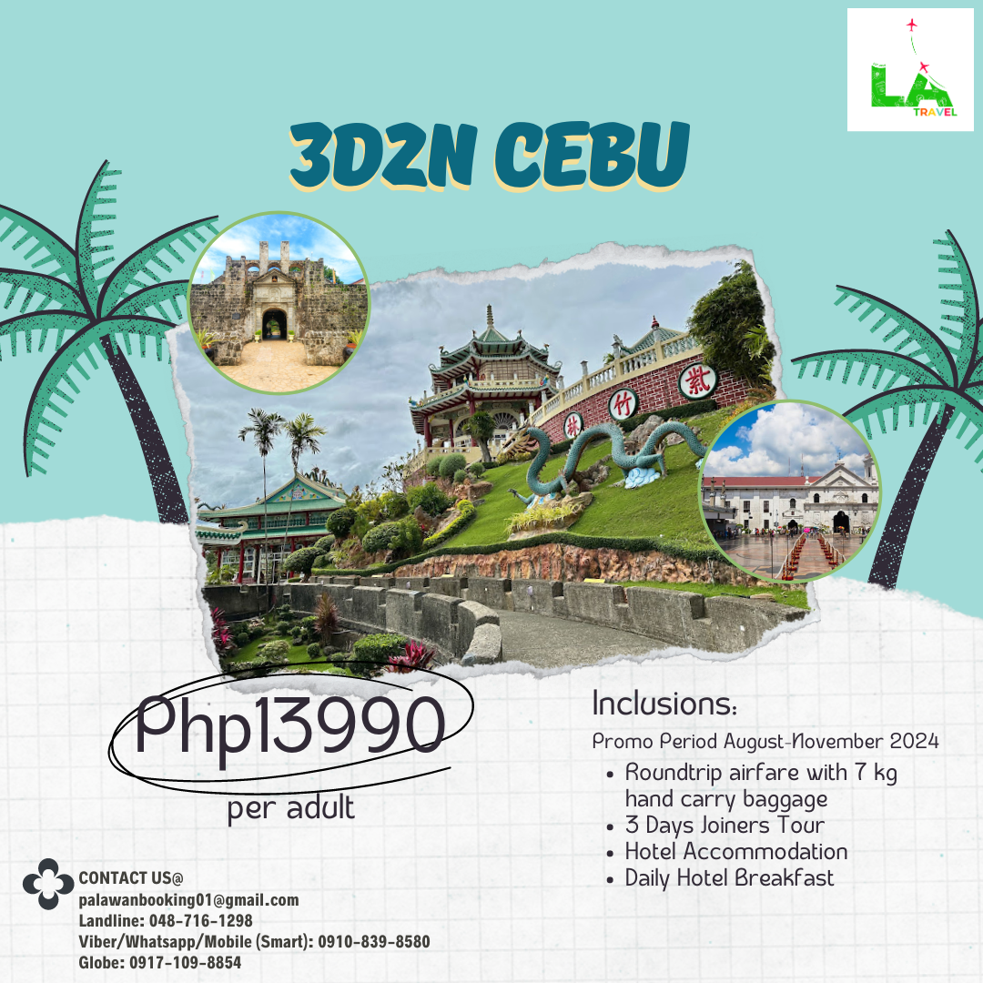 3D2N CEBU PACKAGE