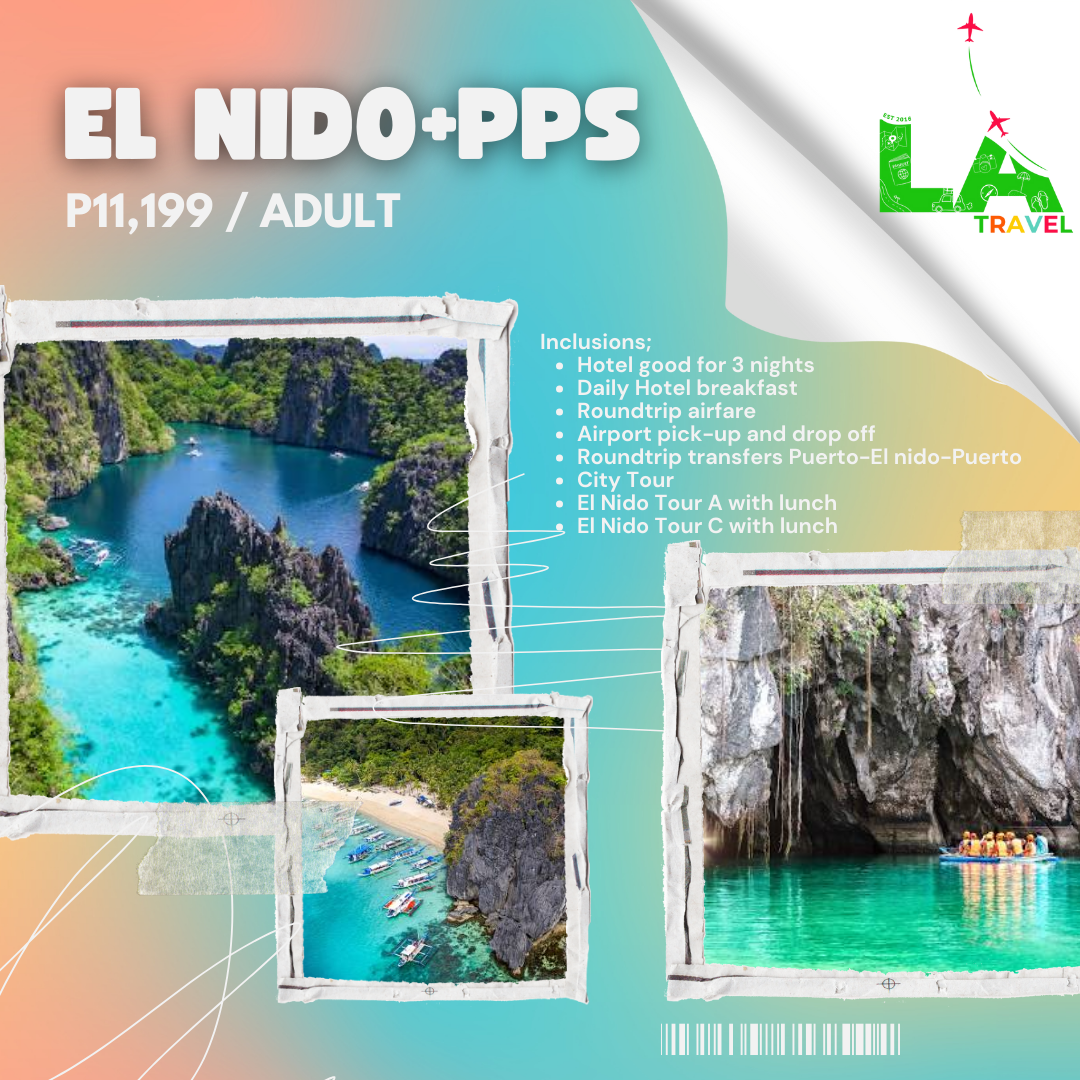 4D3N EL NIDO-PUERTO PRINCESA PACKAGE